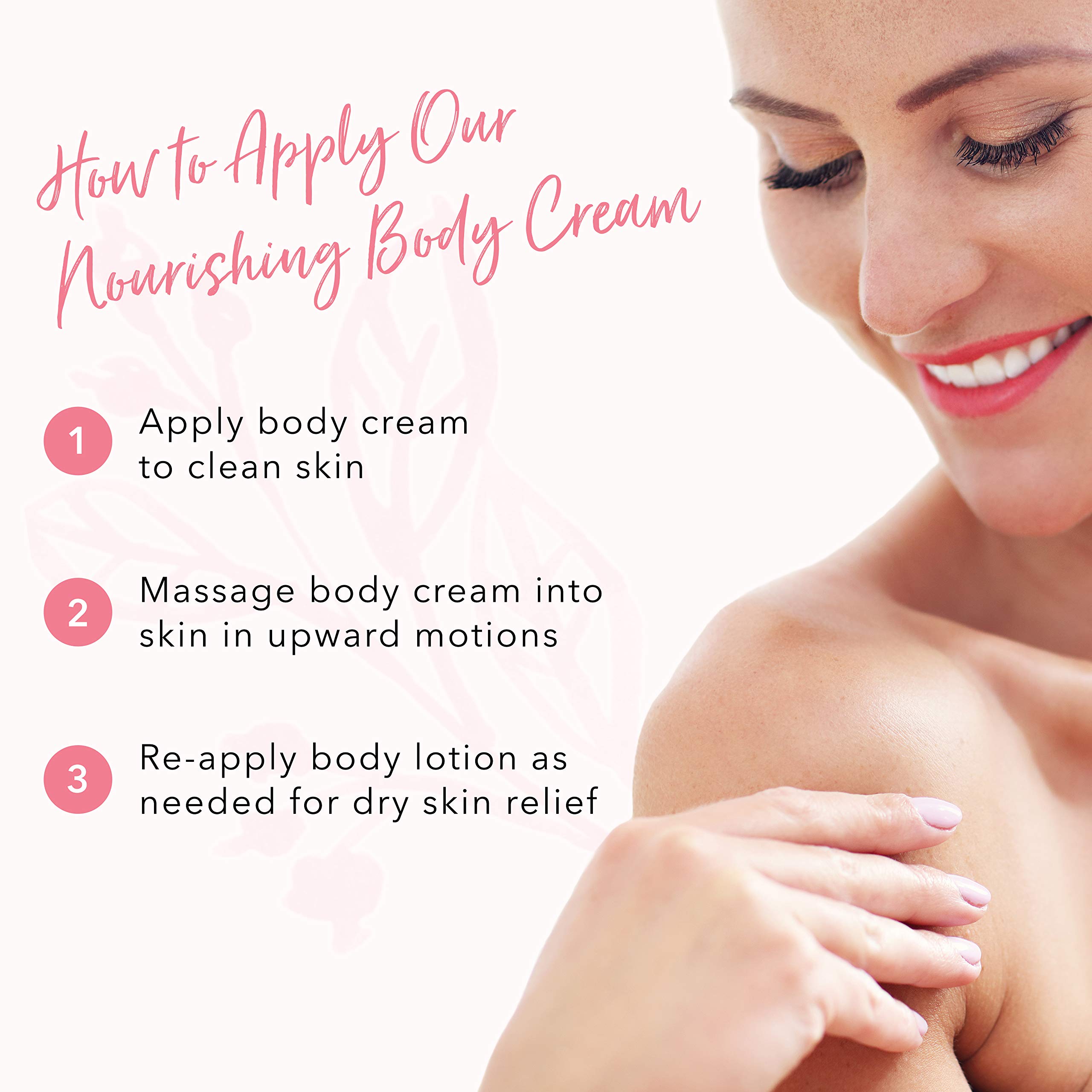 100% PURE Nourishing Body Cream French Lavender Lotion Luxurious Botanical Dry Skin Hydration & Replenishment, Natural Anti-Aging Moisturizer & Skincare for All Skin Types Women & Men - Vegan - 8 oz - Image 5
