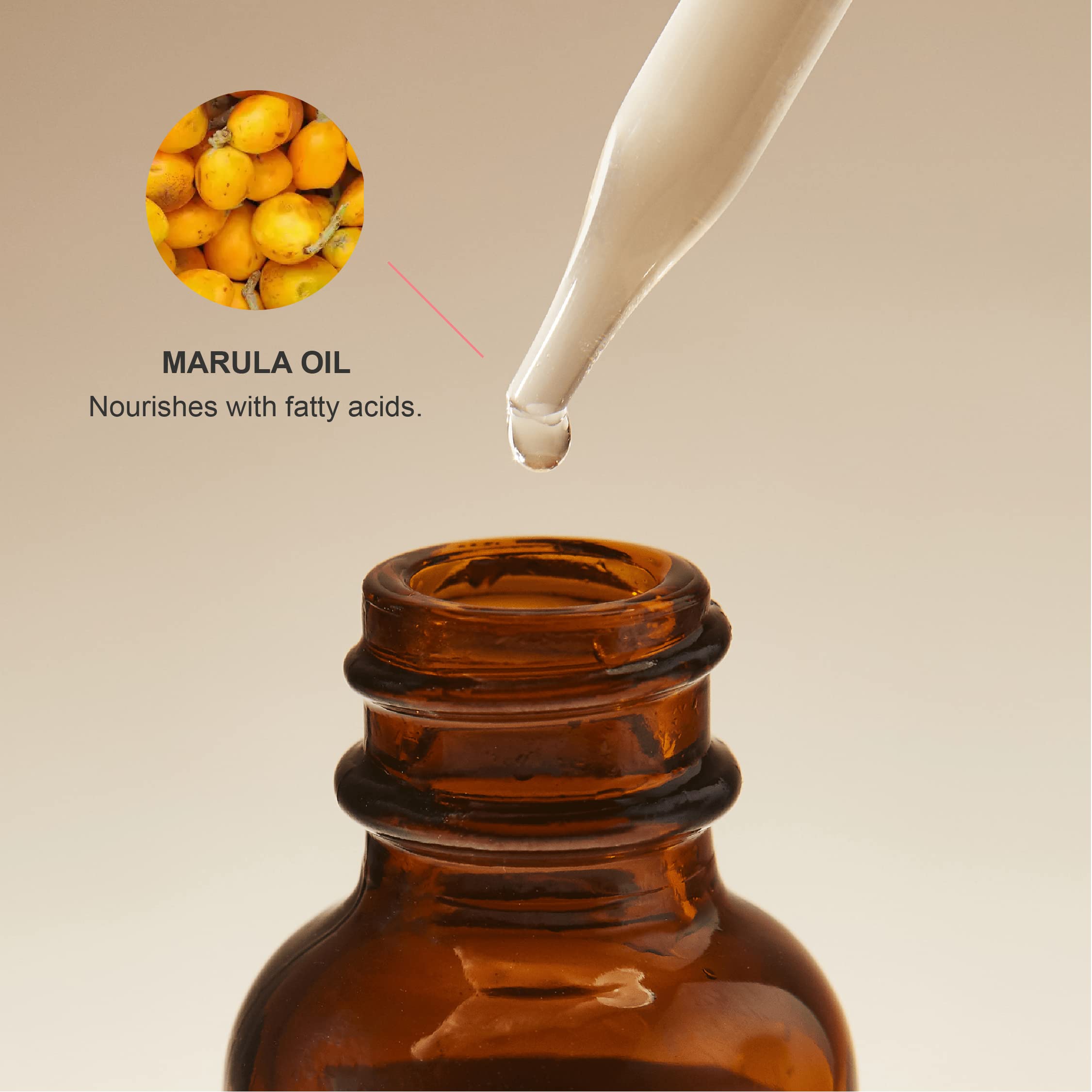 100% PURE Organic Marula Oil Cold-Pressed For Face Body Hair Hydrating Vitamins & Omega Fatty Acids Support Glowing Plumped Up Youthful Skin - Natural Moisturizer Facial Radiance - Vegan - 1oz - Image 4